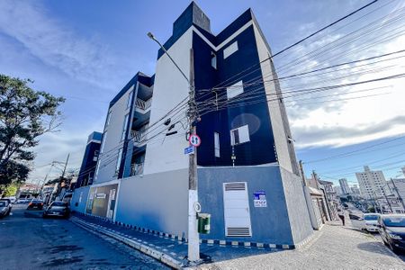 Fachada com Plaquinha de apartamento para alugar com 1 quarto, 36m² em Tatuapé, São Paulo