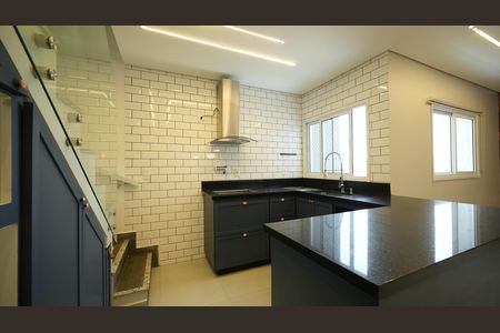 Cozinha de apartamento para alugar com 3 quartos, 140m² em Paraíso, Santo André