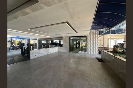 Hall de entrada de apartamento para alugar com 3 quartos, 149m² em Itararé, São Vicente