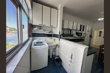 Área de Serviço de apartamento para alugar com 3 quartos, 149m² em Itararé, São Vicente