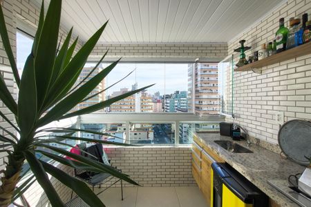 Sacada de apartamento para alugar com 2 quartos, 70m² em Boqueirão, Praia Grande