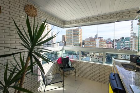 Sacada de apartamento para alugar com 2 quartos, 70m² em Boqueirão, Praia Grande