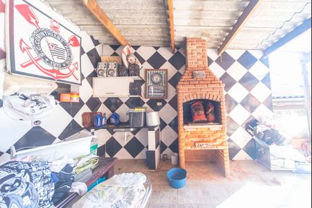 Área Gourmet e Área de Serviço de casa à venda com 3 quartos, 250m² em Jardim do Estádio, Santo André
