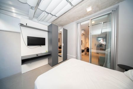 Studio para alugar com 32m², 1 quarto e sem vaga Studio para alugar com 32m², 1 quarto e sem vagaQuarto