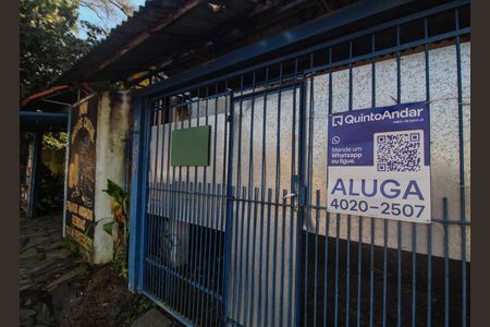 Fachada/Placa de casa para alugar com 1 quarto, 120m² em Cristal, Porto Alegre