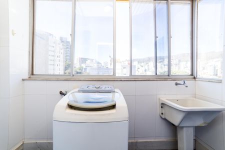 Área de Serviço de apartamento à venda com 2 quartos, 130m² em Cruzeiro, Belo Horizonte