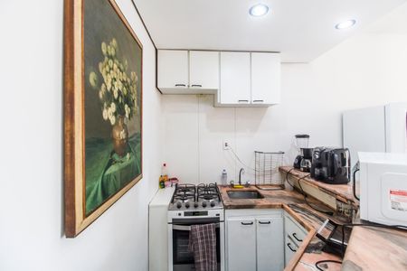 Cozinha de apartamento para alugar com 1 quarto, 58m² em Alphaville, Barueri
