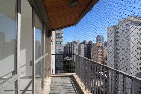 Varanda de apartamento para alugar com 2 quartos, 116m² em Indianópolis, São Paulo