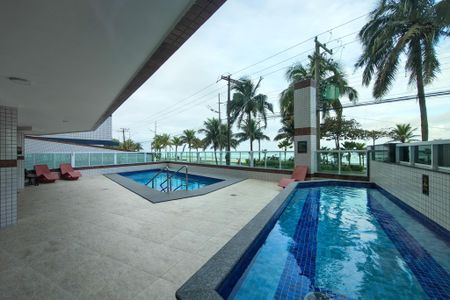 Área comum - Piscina de apartamento para alugar com 2 quartos, 75m² em Real, Praia Grande