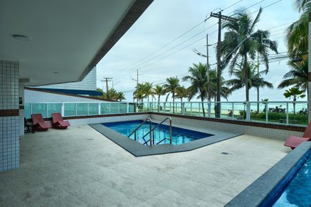 Área comum - Piscina de apartamento para alugar com 2 quartos, 75m² em Real, Praia Grande