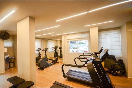 Área comum - Academia de apartamento para alugar com 2 quartos, 48m² em Loteamento City Jaragua, São Paulo