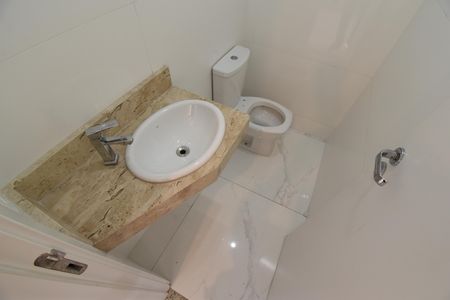 Casa de condomínio para alugar com 155m², 3 quartos e 2 vagasLavabo