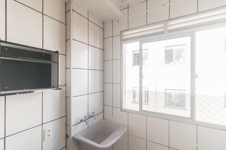 Área de Serviço de apartamento para alugar com 2 quartos, 56m² em Conjunto Bom Pastor, Mogi das Cruzes