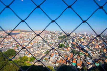 Vista da sala de apartamento à venda com 2 quartos, 42m² em Parque Sao Vicente, Santo André