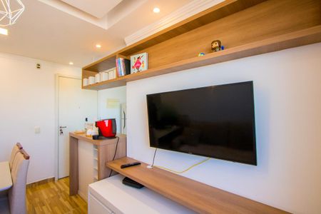 Sala de apartamento à venda com 2 quartos, 42m² em Parque Sao Vicente, Santo André