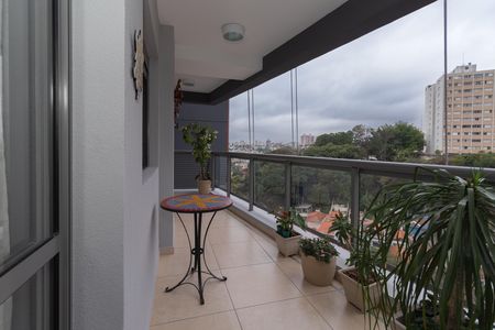 Sacada da Sala de apartamento à venda com 2 quartos, 68m² em Vila Ipojuca, São Paulo