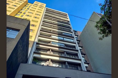Fachada do Prédio de kitnet/studio à venda com 1 quarto, 25m² em Santa Cecilia, São Paulo
