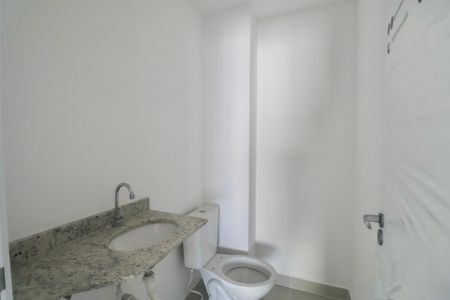 Lavabo de apartamento para alugar com 3 quartos, 104m² em Vila Alzira, Guarujá