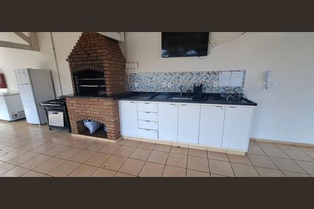 Área comum - Churrasqueira de casa de condomínio para alugar com 3 quartos, 160m² em Residencial Jequitibá, Ribeirão Preto