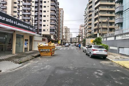 Vista da Rua de casa de condomínio para alugar com 1 quarto, 30m² em Vila Tupi, Praia Grande