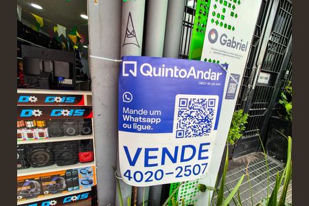 Instalação da Placa de apartamento à venda com 1 quarto, 80m² em Santa Ifigênia, São Paulo