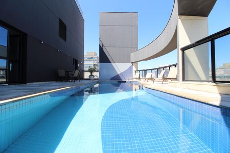 Área Comum - Piscina de apartamento para alugar com 1 quarto, 26m² em Indianópolis, São Paulo