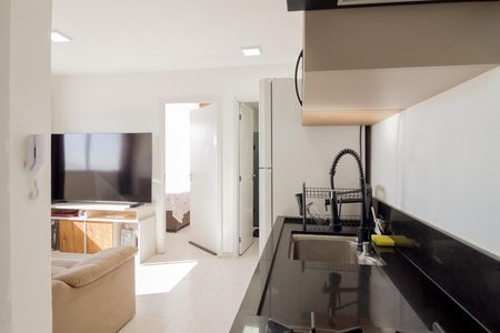 Apartamento para alugar com 33m², 2 quartos e sem vaga Apartamento para alugar com 33m², 2 quartos e sem vagaCozinha e Área de Serviço