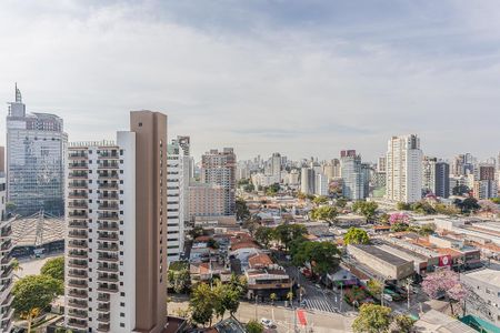 Vista da Varanda de apartamento para alugar com 1 quarto, 32m² em Pinheiros, São Paulo