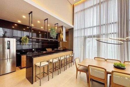 Área comum - Espaço Gourmet de apartamento à venda com 1 quarto, 37m² em Vila Anglo Brasileira, São Paulo