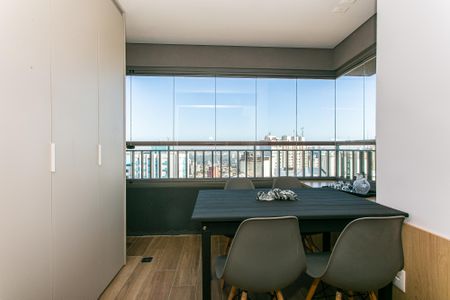 Varanda de apartamento à venda com 1 quarto, 37m² em Vila Anglo Brasileira, São Paulo