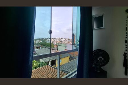 Varanda Quarto 1 suíte de apartamento para alugar com 2 quartos, 90m² em Parque Capuava, Santo André
