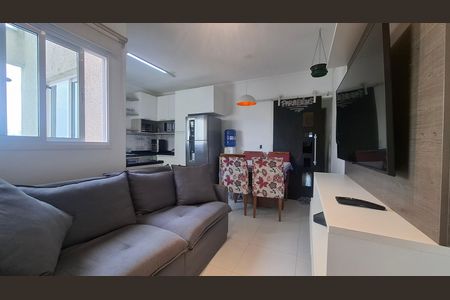 Sala de apartamento para alugar com 2 quartos, 90m² em Parque Capuava, Santo André