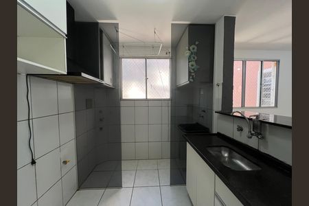 Cozinha de apartamento à venda com 2 quartos, 50m² em Cabral, Contagem