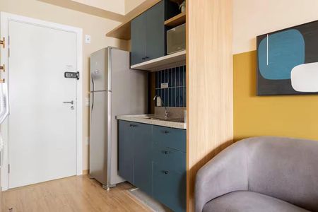 Cozinha de kitnet/studio à venda com 1 quarto, 26m² em Butantã, São Paulo