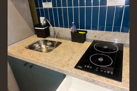 Cozinha de kitnet/studio à venda com 1 quarto, 26m² em Butantã, São Paulo