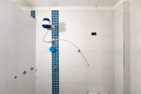 Banheiro de apartamento para alugar com 2 quartos, 96m² em Canto do Forte, Praia Grande