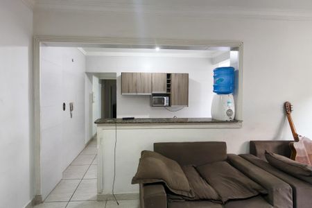 Sala de apartamento para alugar com 2 quartos, 96m² em Canto do Forte, Praia Grande