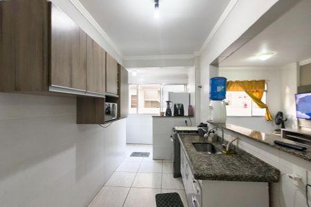 Cozinha de apartamento para alugar com 2 quartos, 96m² em Canto do Forte, Praia Grande