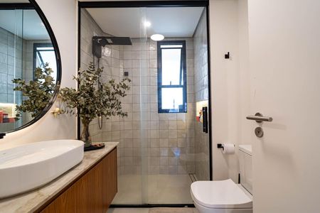 Apartamento à venda com 58m², 1 quarto e sem vaga Apartamento à venda com 58m², 1 quarto e sem vagaBanheiro