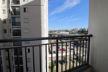 Varanda da Sala de apartamento para alugar com 2 quartos, 44m² em Jardim Norma, São Paulo