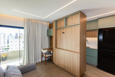Apartamento para alugar com 54m², 1 quarto e 1 vaga Apartamento para alugar com 54m², 1 quarto e 1 vagaSala