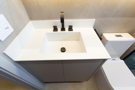 Apartamento para alugar com 54m², 1 quarto e 1 vaga Apartamento para alugar com 54m², 1 quarto e 1 vagaBanheiro da Suíte