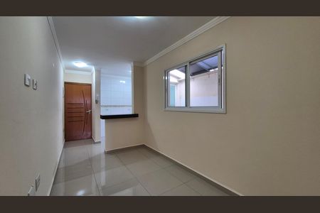 Sala de apartamento à venda com 2 quartos, 48m² em Jardim Stella, Santo André