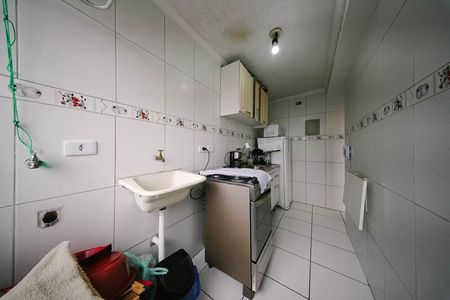 Cozinha e Área de Serviço de apartamento à venda com 2 quartos, 44m² em Vila Silvia, São Paulo
