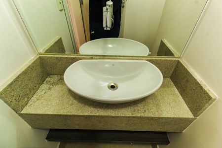 Lavabo de apartamento para alugar com 1 quarto, 41m² em Mooca, São Paulo