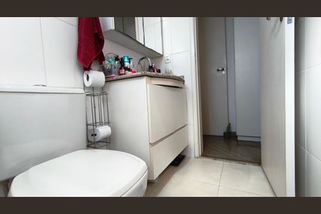 Banheiro da Suíte de apartamento à venda com 2 quartos, 69m² em Vila Mariana, São Paulo