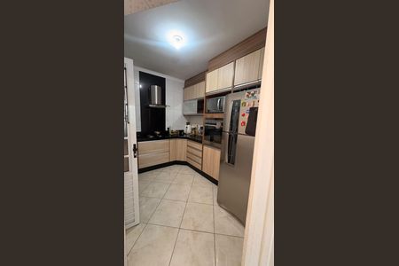 Cozinha de casa de condomínio à venda com 2 quartos, 56m² em Parque Boturussu, São Paulo