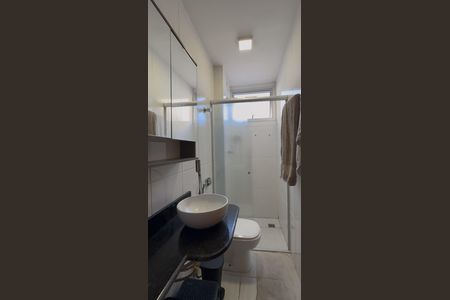 Banheiro 1 de apartamento à venda com 2 quartos, 48m² em Castelo, Belo Horizonte