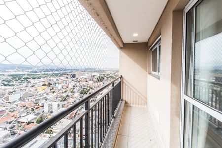Varanda de apartamento para alugar com 2 quartos, 60m² em Jardim das Belezas, Carapicuíba