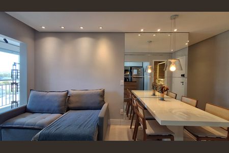 Sala de apartamento à venda com 2 quartos, 70m² em Barcelona, São Caetano do Sul